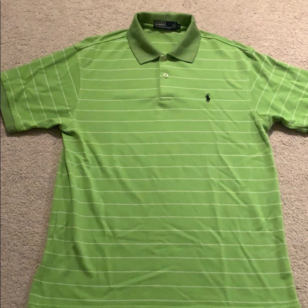 Green & White Men’s X-Large Ralph Lauren Polo